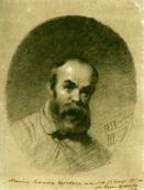 Self-portrait 1857