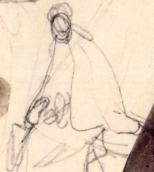 Catholic monk. Sketch (2)