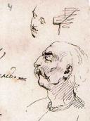 Голова казака. Набросок